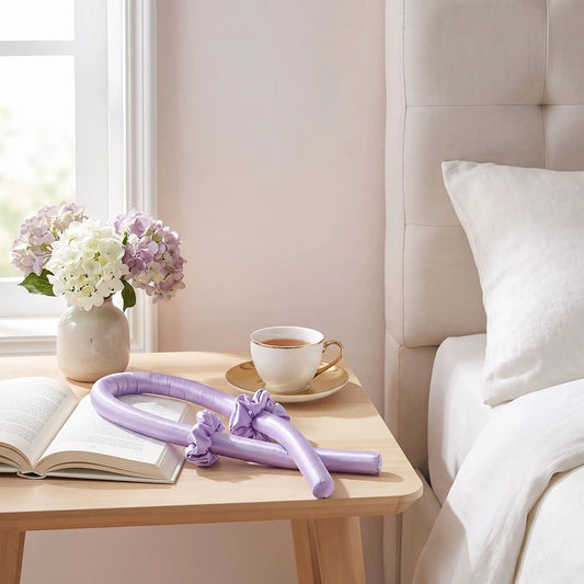Bigoudis violet sans chaleur