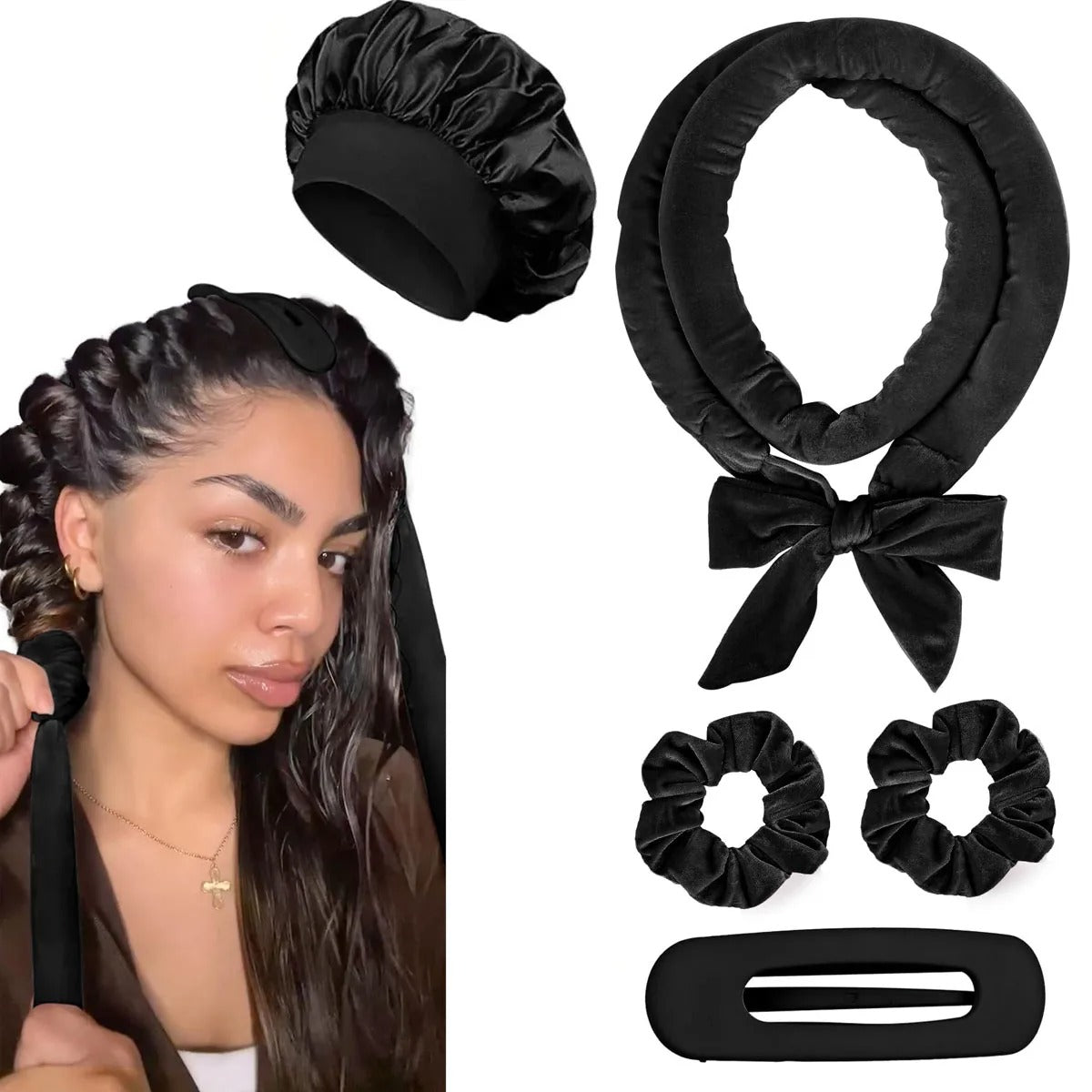 Boucleur cheveux noir