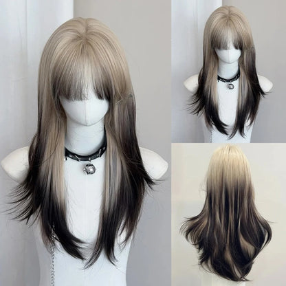 Perruque blonde ombrée un autre style idéal