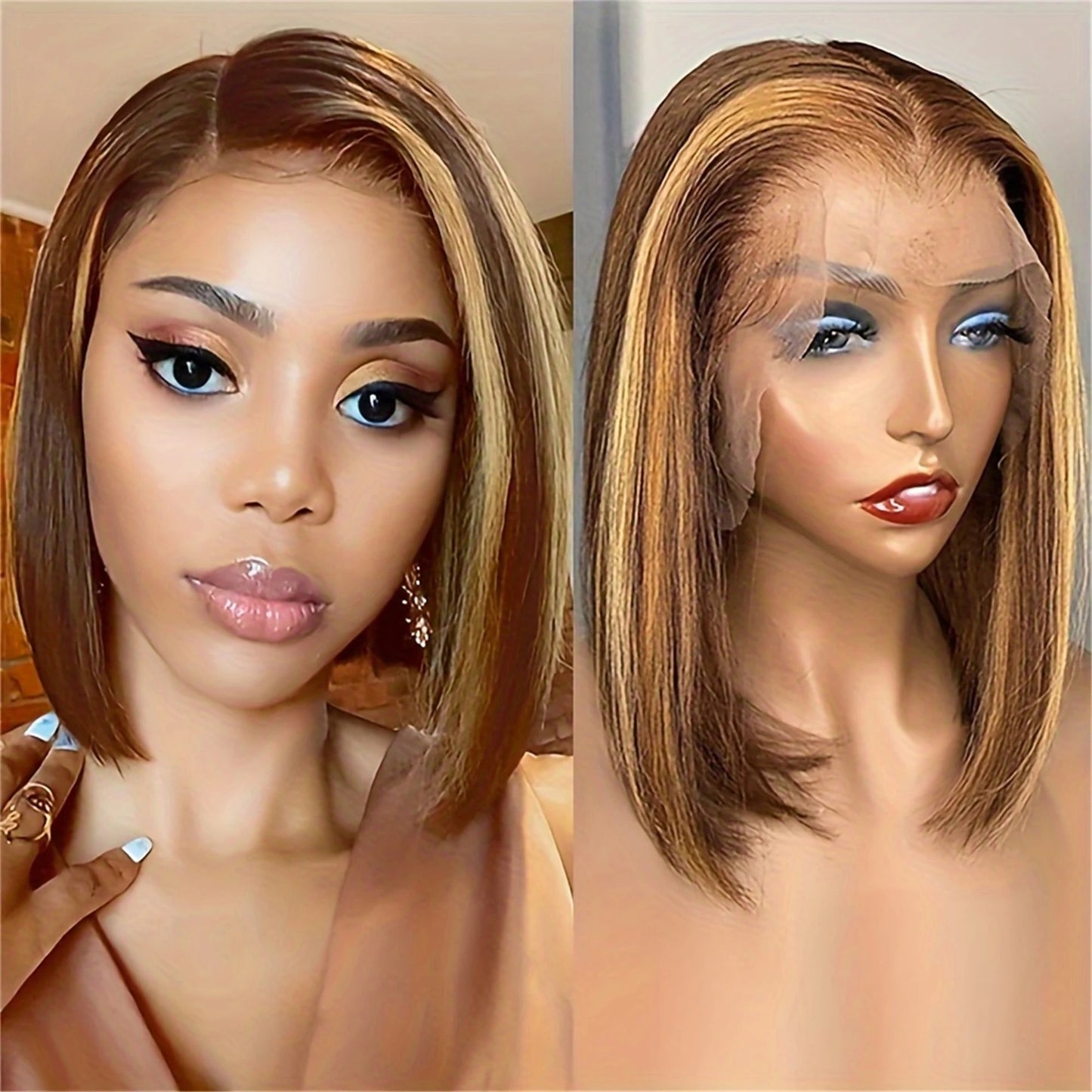 Perruque en cheveux naturel une allure rayonnante