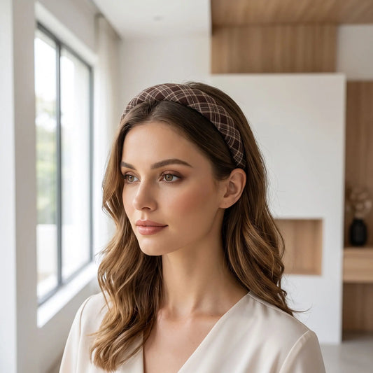 Serre tête femme floral et élégant