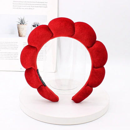 Serre tete femme rouge