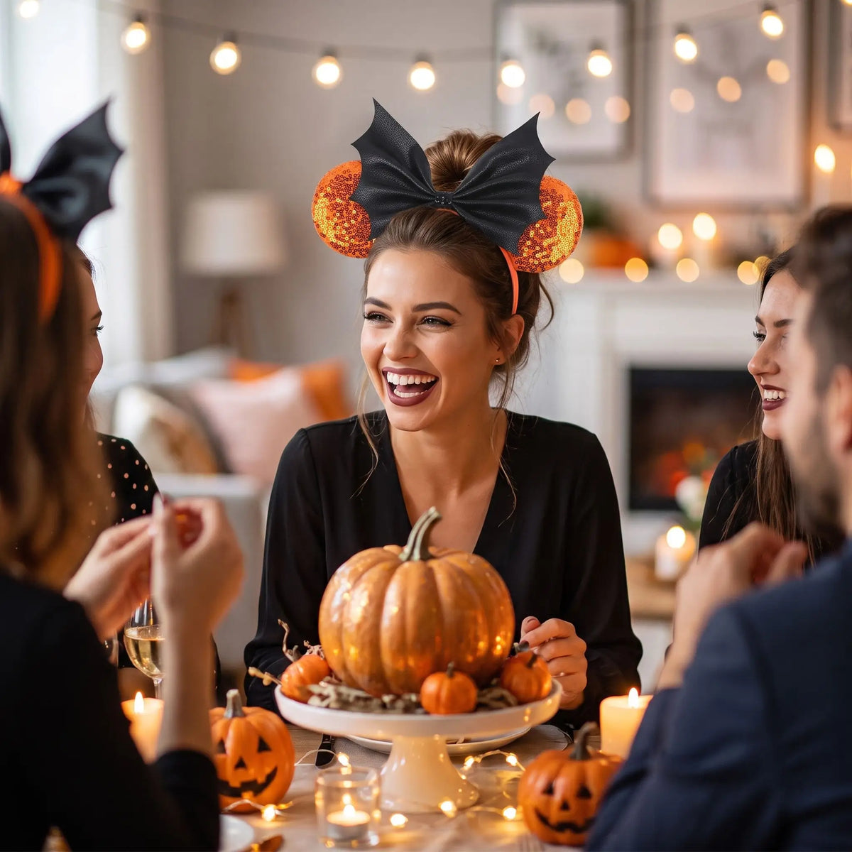 Serre tête halloween femme en fête