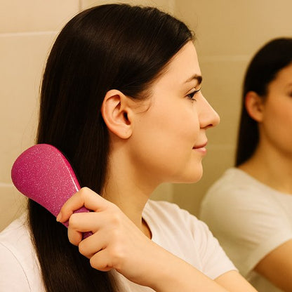 Brosse cheveux- assouplissante