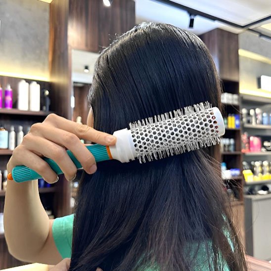 Brosse cheveux bouclés- légère 
