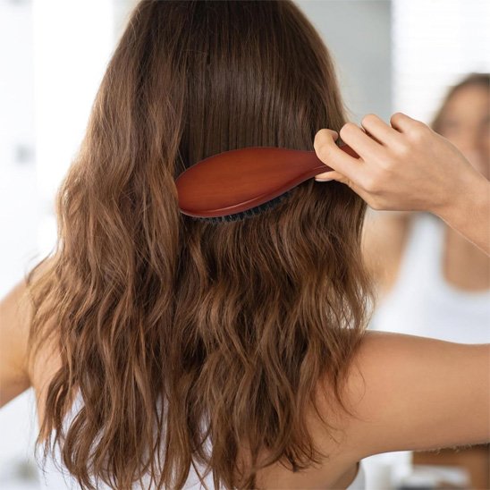 Brosse poil de sanglier- légère et efficace 