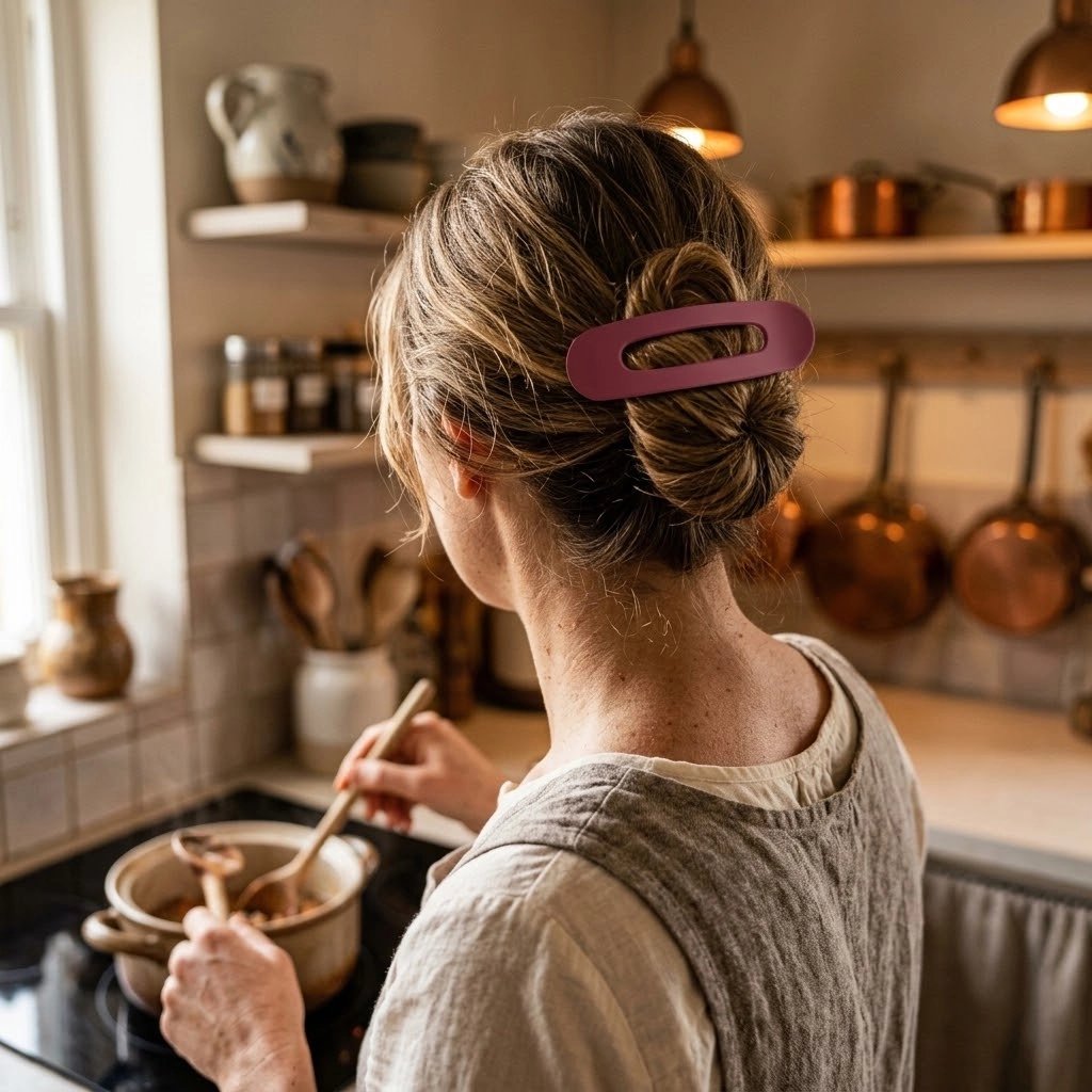 Pince cheveux- s'adapte facilement